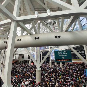 Crowd at the opening of Anime Expo 2022 in Los Angeles