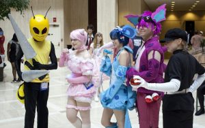 Group of Pokémon cosplayers at Anime Weekend Atlanta 2010