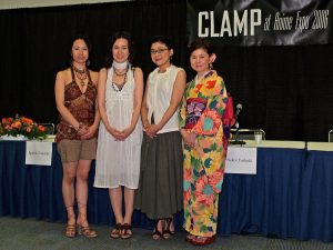Members of the manga artist group CLAMP at Anime Expo 2006