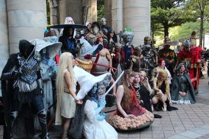 Elden Ring group cosplay at Dragon Con 2025 in Atlanta