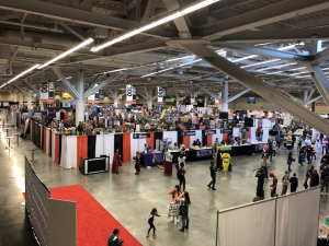 Show floor at Fan Expo Cleveland 2023