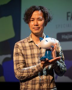 Hajime Isayama at the Angoulême International Comics Festival 2023