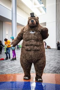 Cosplayer at Kumoricon 2023, Oregon Convention Center