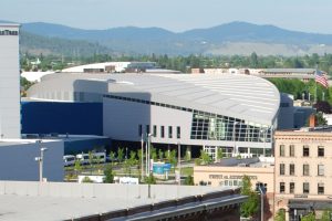 Spokane Convention Center exhibit hall, venue of Lilac City Comicon