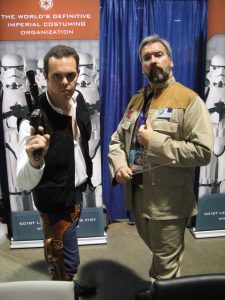 Han Solo and Rebel Alliance cosplayers at Long Beach Comic & Horror Con 2011, now Long Beach Comic Con