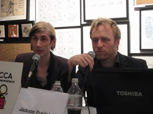 Venture Bros. creators on a panel at the MoCCA Festival 2010 in New York