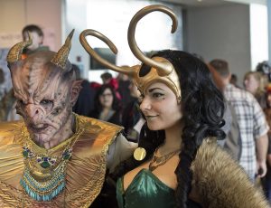 Attendees at Nekocon 17 in Hampton, Virginia, 2014