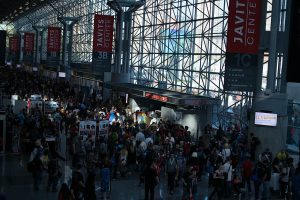 Crowds at New York Comic Con 2016, Javits Center