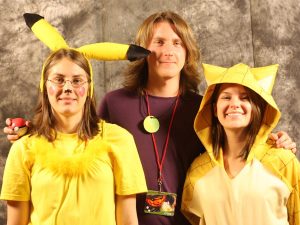 Pikachu cosplayers at Saboten Con 2009 in Arizona