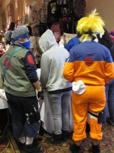 Naruto cosplayers at SacAnime 2010 in Sacramento