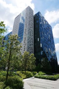 Shinjuku Eastside Square, the building housing Square Enix headquarters in Tokyo