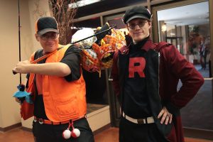 Team Rocket cosplayers at Taiyou Con 2017, Mesa Convention Center